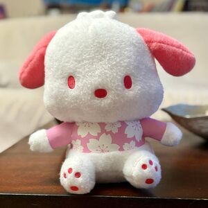 NWT Sanrio Authentic Pochacco Sakura Series Pink Plushie 12”